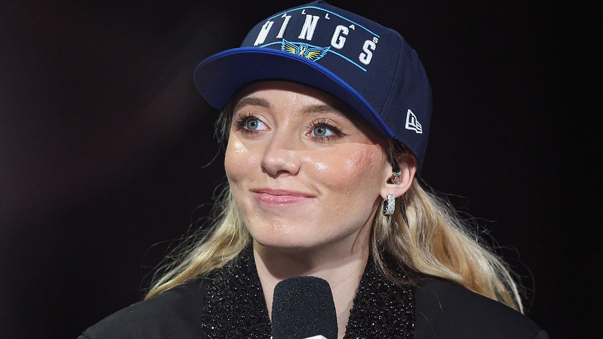 Paige Bueckers at the draft