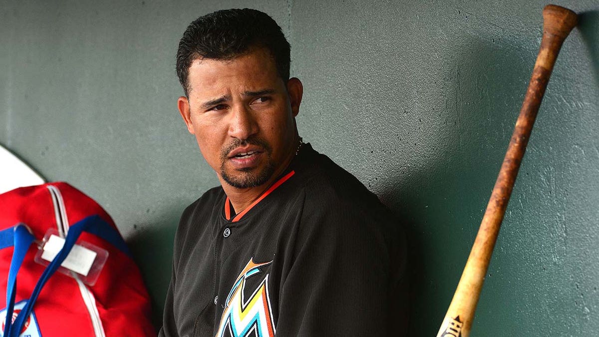 Rafael Furcal in the dugout