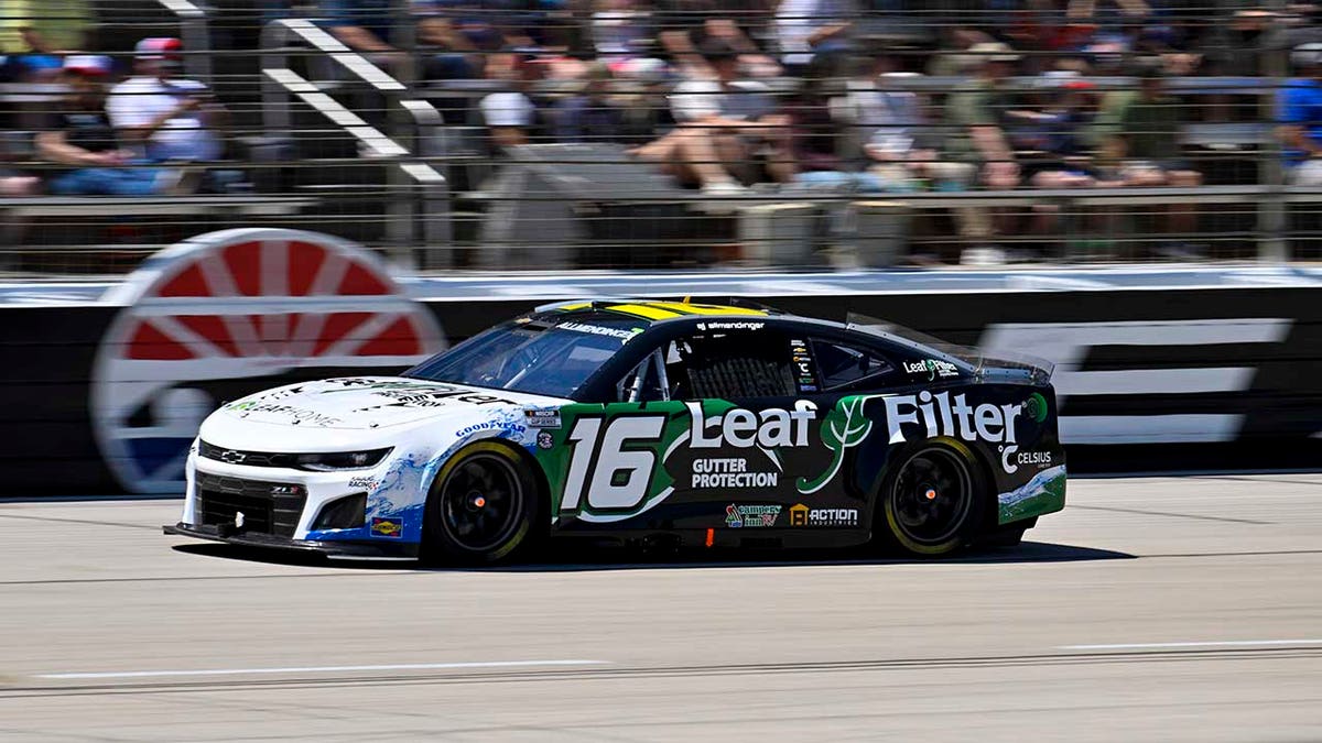 AJ Allmendinger drives