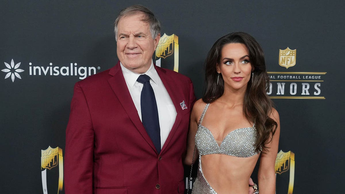Bill Belichick and Jordon Hudson at NFL Honors