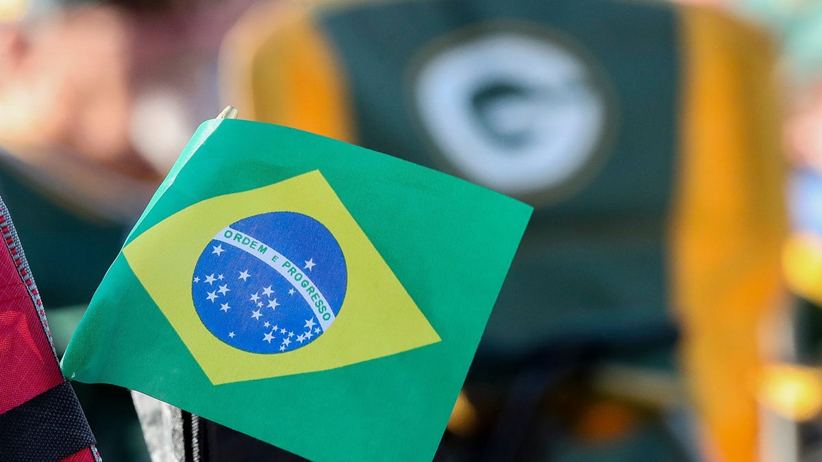 Brazil flag in Green Bay