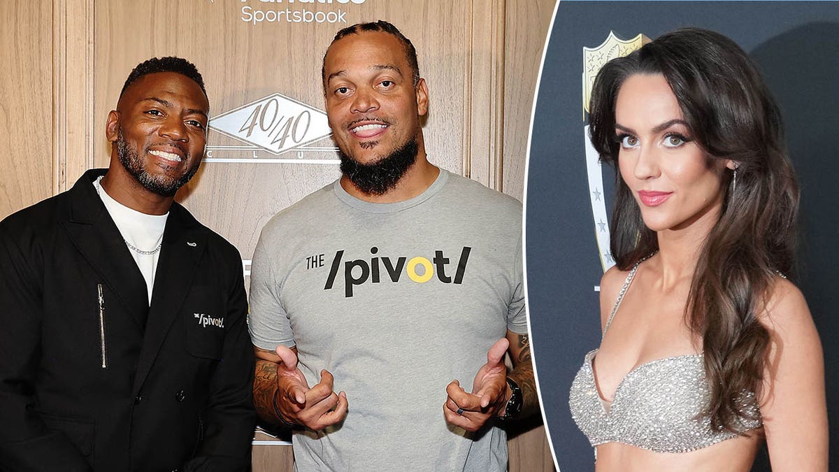 Ryan Clark, Channing Crowder, and Jordon Hudson