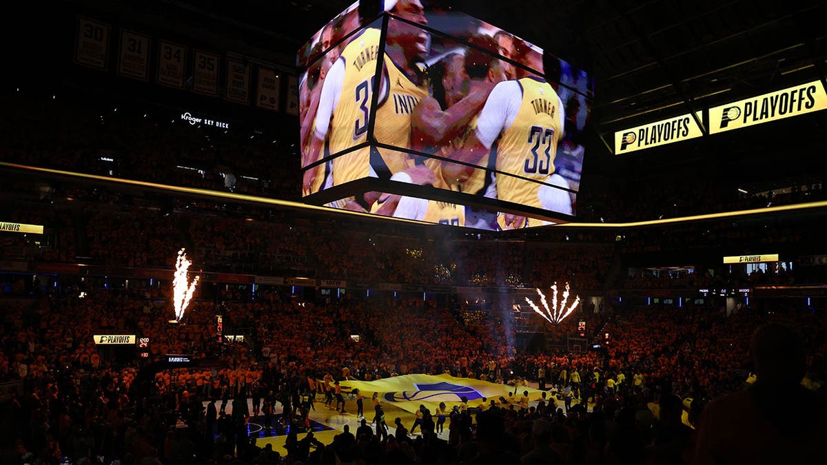 General view of Gainbridge Fieldhouse