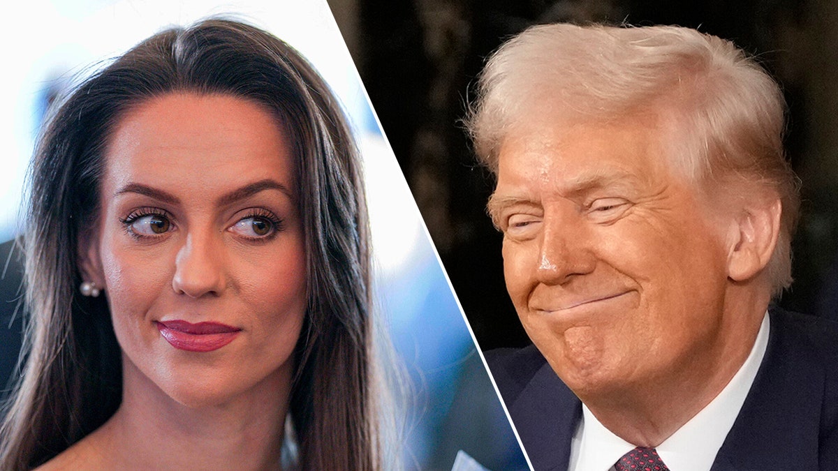 Jordon Hudson and Donald Trump