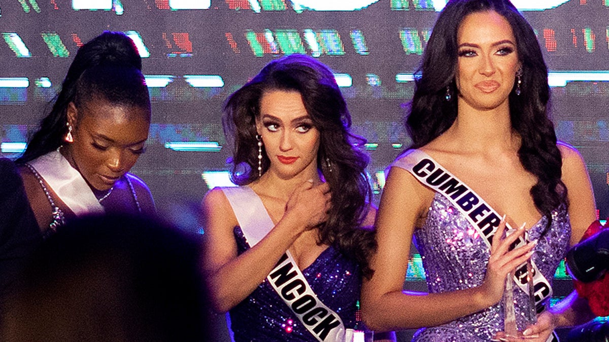 Jordon Hudson at Miss Maine USA