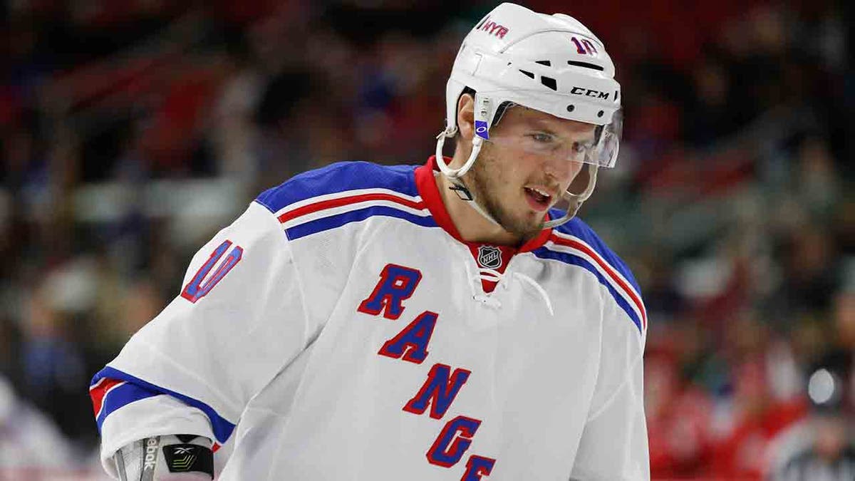 New York Rangers forward J. T. Miller