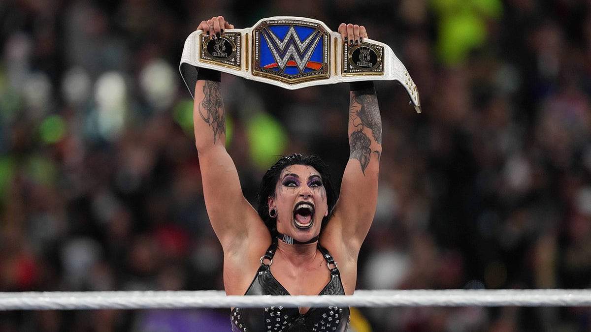 Rhea Ripley at WrestleMania 39