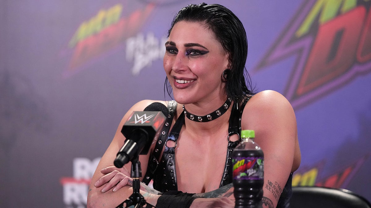 Rhea Ripley after the Royal Rumble