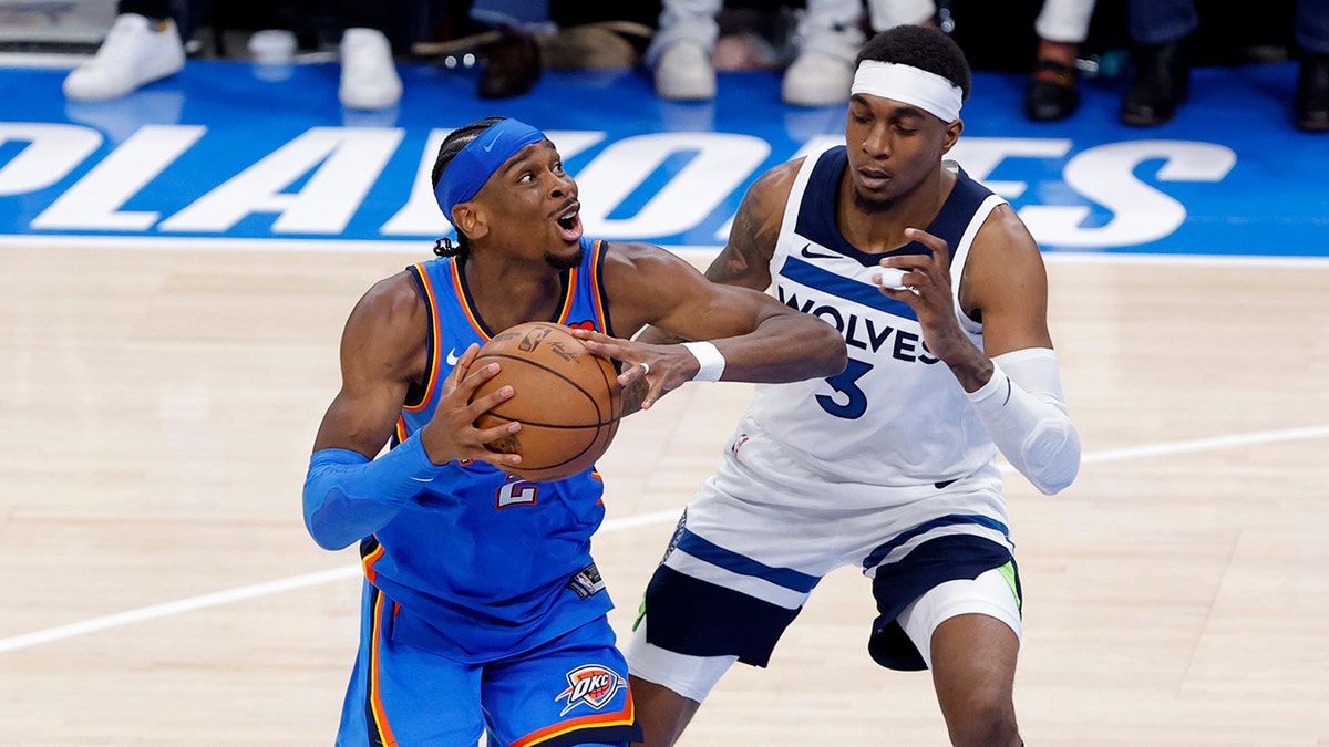 Shai Gilgeous-Alexander and Jaden McDaniels