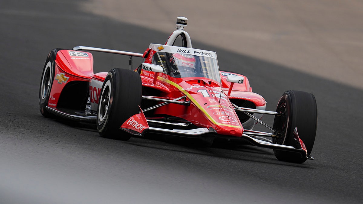 Will Power on the track