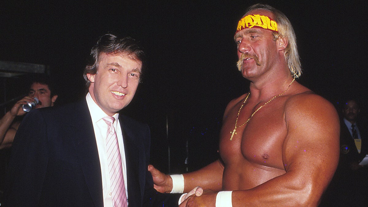 Hulk Hogan with Donald Trump in Atlantic City