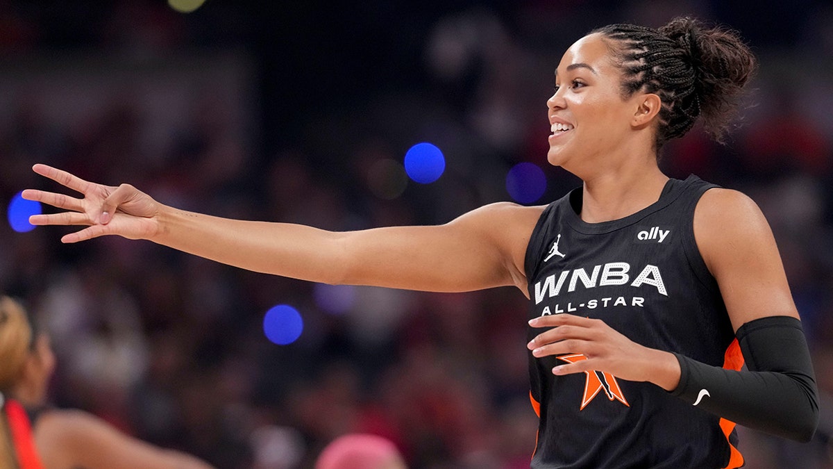 Napheesa Collier plays