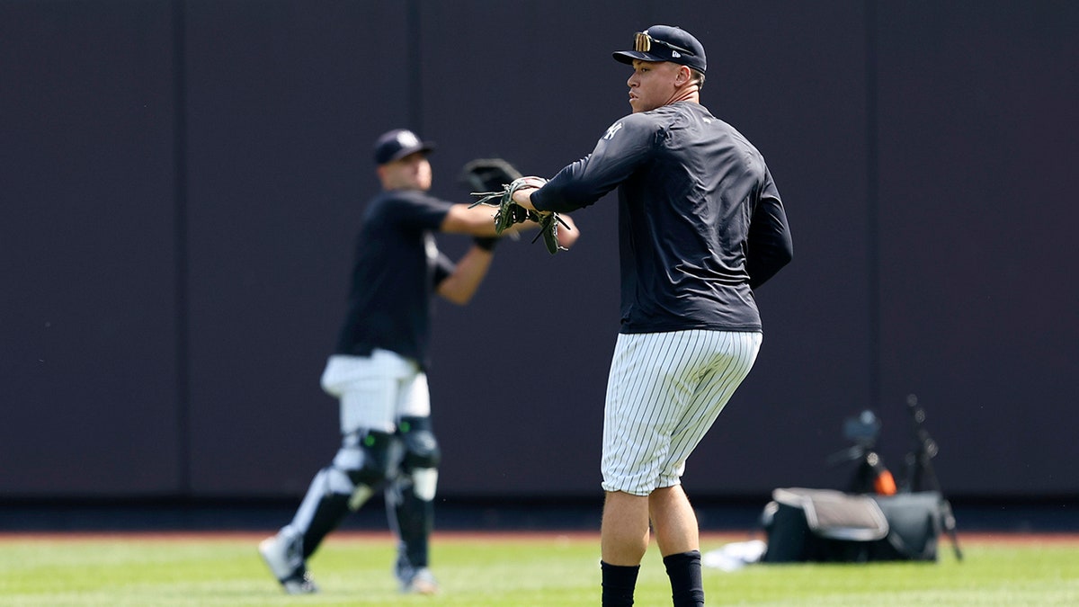 Aaron Judge in action